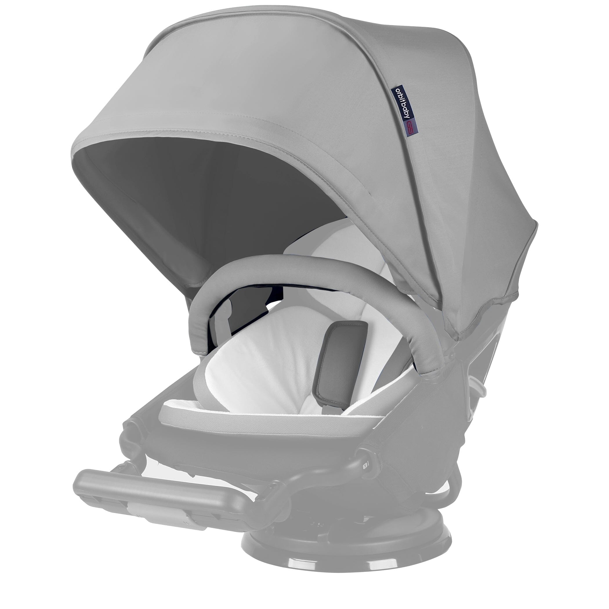 Orbit Baby Stroller Canopy in Fog- Strolleria