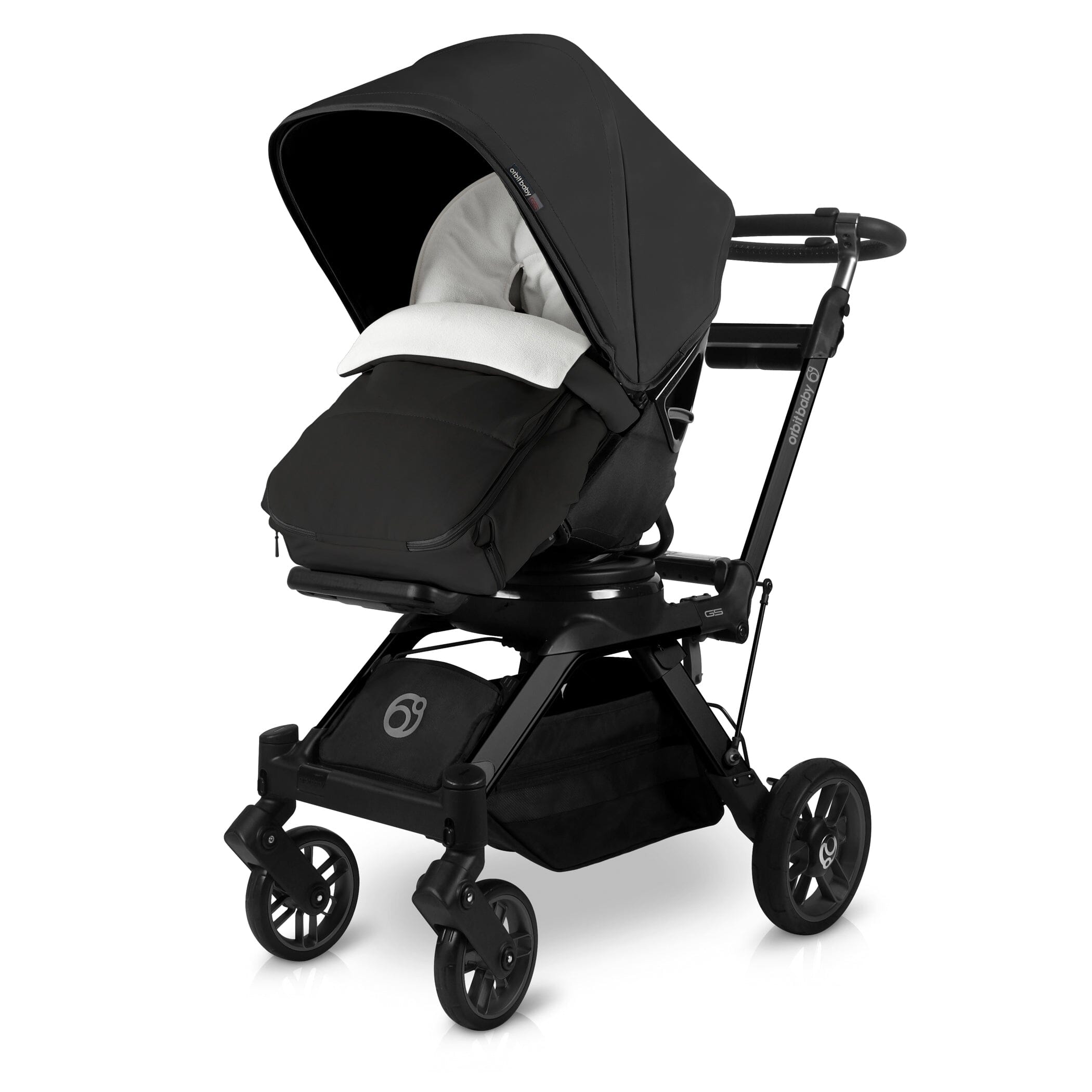 Orbit Baby Stroller Footmuff in Black- Strolleria