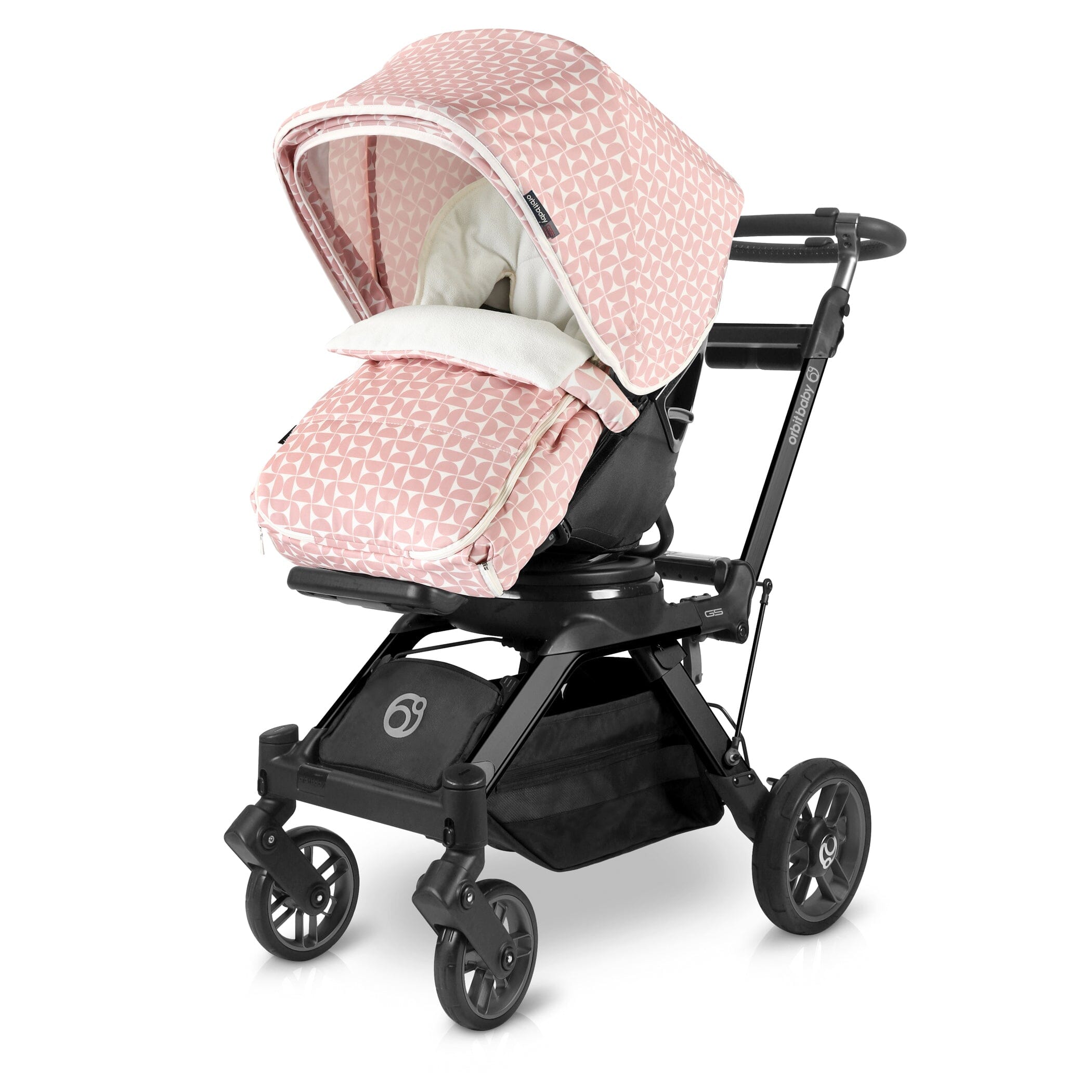 Orbit Baby Stroller Footmuff in Mosaic Blush- Strolleria