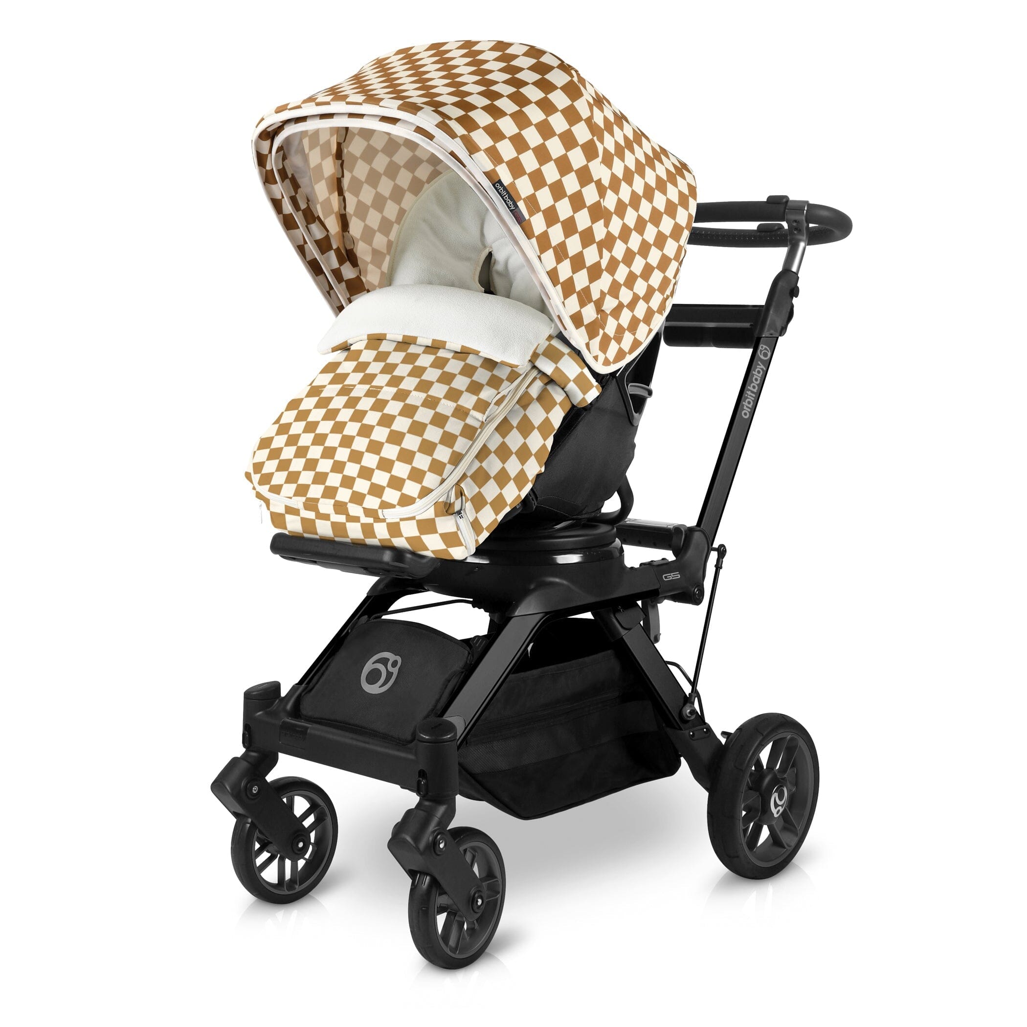 Orbit Baby Stroller Footmuff in Chestnut Check- Strolleria