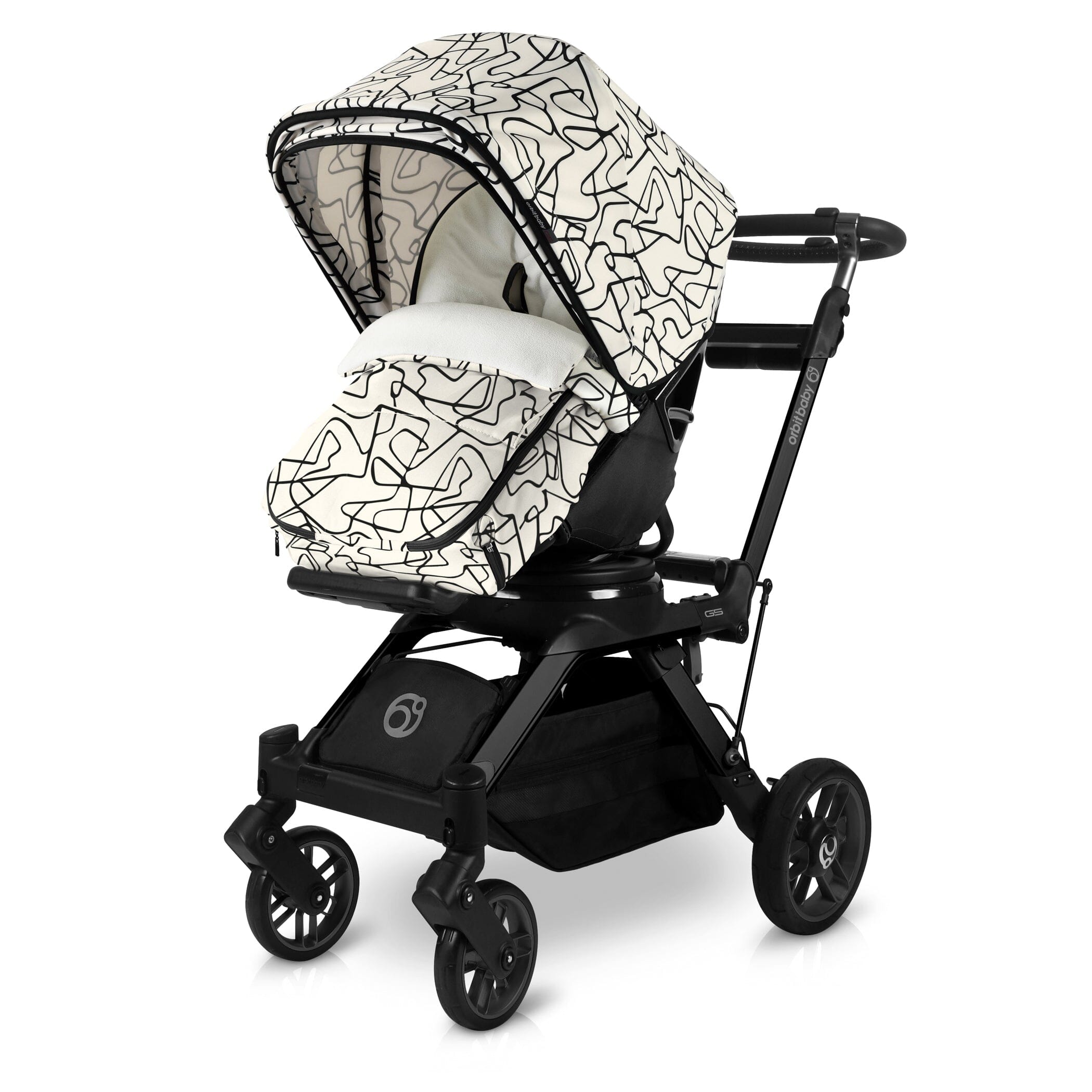 Orbit Baby Stroller Footmuff in Squiggle- Strolleria