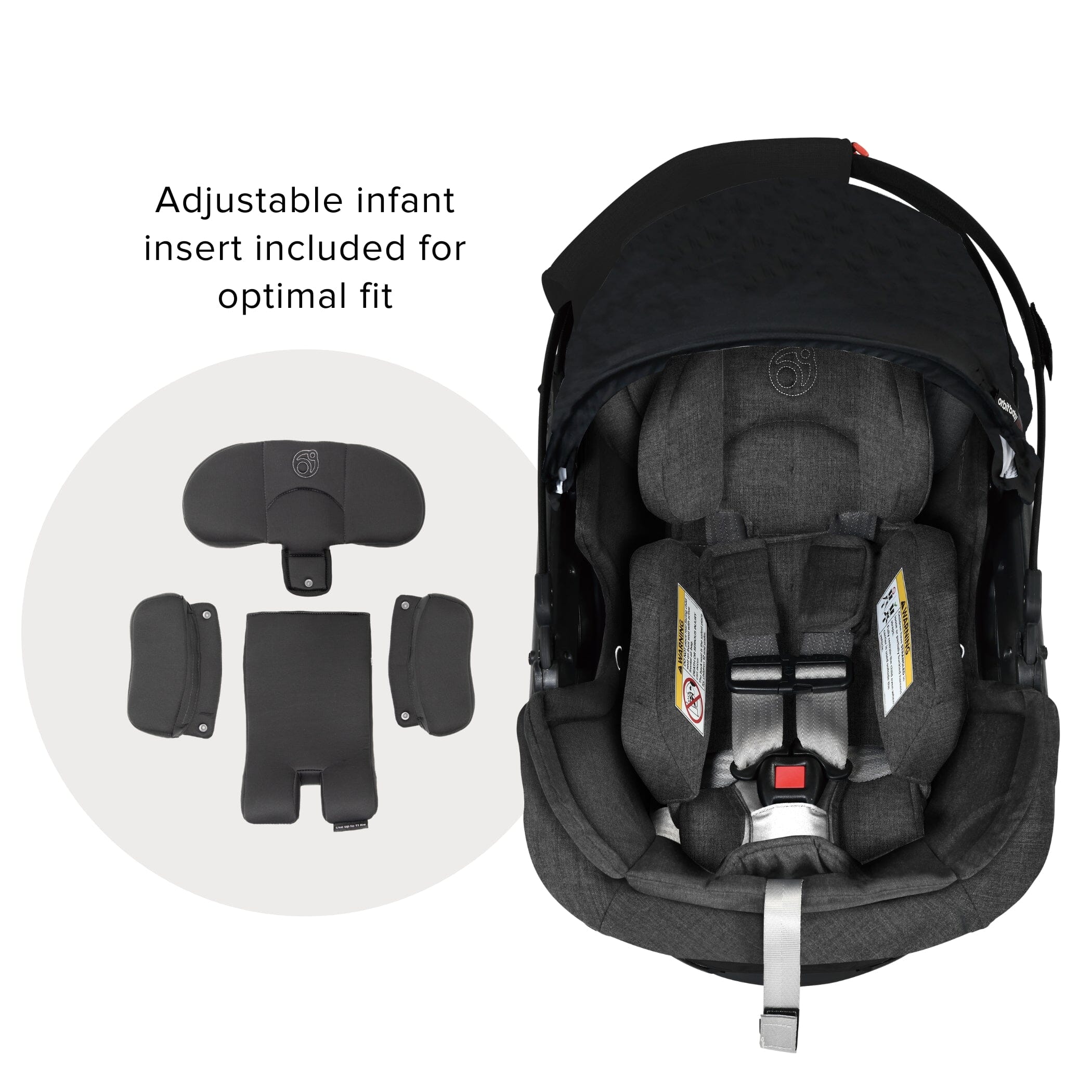 Orbit Baby G5+ Rotating Merino Wool Infant Car Seat- Strolleria
