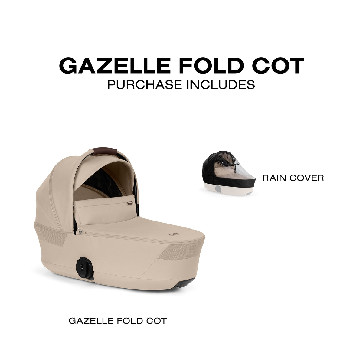 CYBEX Gazelle Fold Cot- Strolleria