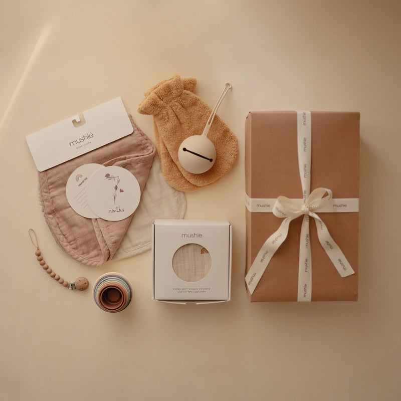 Mushie Newborn Gift Set (Jumbo) | $111 Value