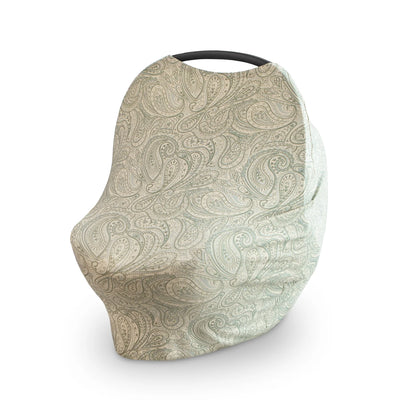 Mushie Multi-Use Cover Green Paisley