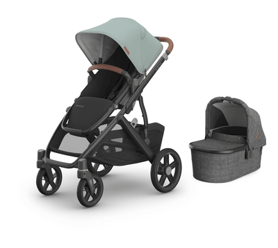 UPPAbaby Vista V3 Stroller and Bassinet Bundle