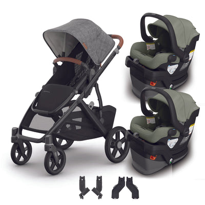 UPPAbaby Vista V3 + MESA V3 Twin Travel System