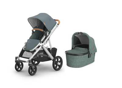 UPPAbaby Vista V3 Stroller and Bassinet Bundle