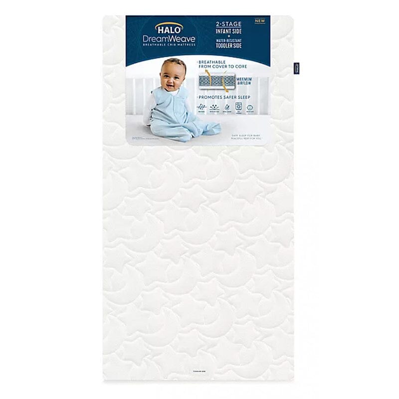 Halo DreamWeave Breathable Crib Mattress- Strolleria