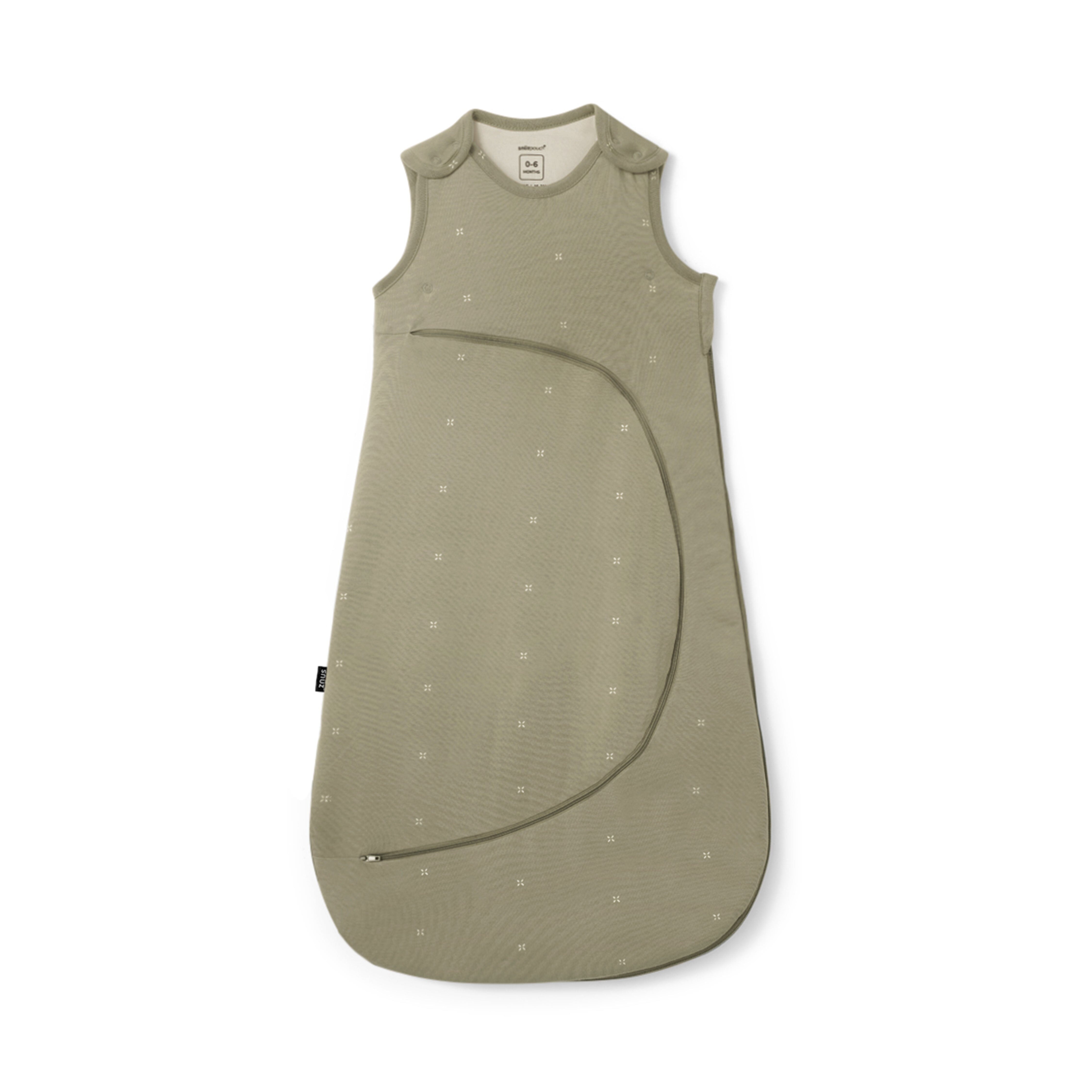 Snuz SnuzPouch Sleeping Bag - Sage Cross- Strolleria