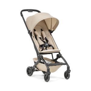 Dune Beige Joolz Dot Ultra-Lightweight Travel Stroller - Front Angle View | Strolleria