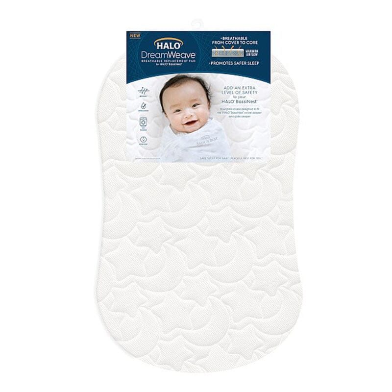 Halo DreamWeave Breathable Bassinest Replacement Pad- Strolleria