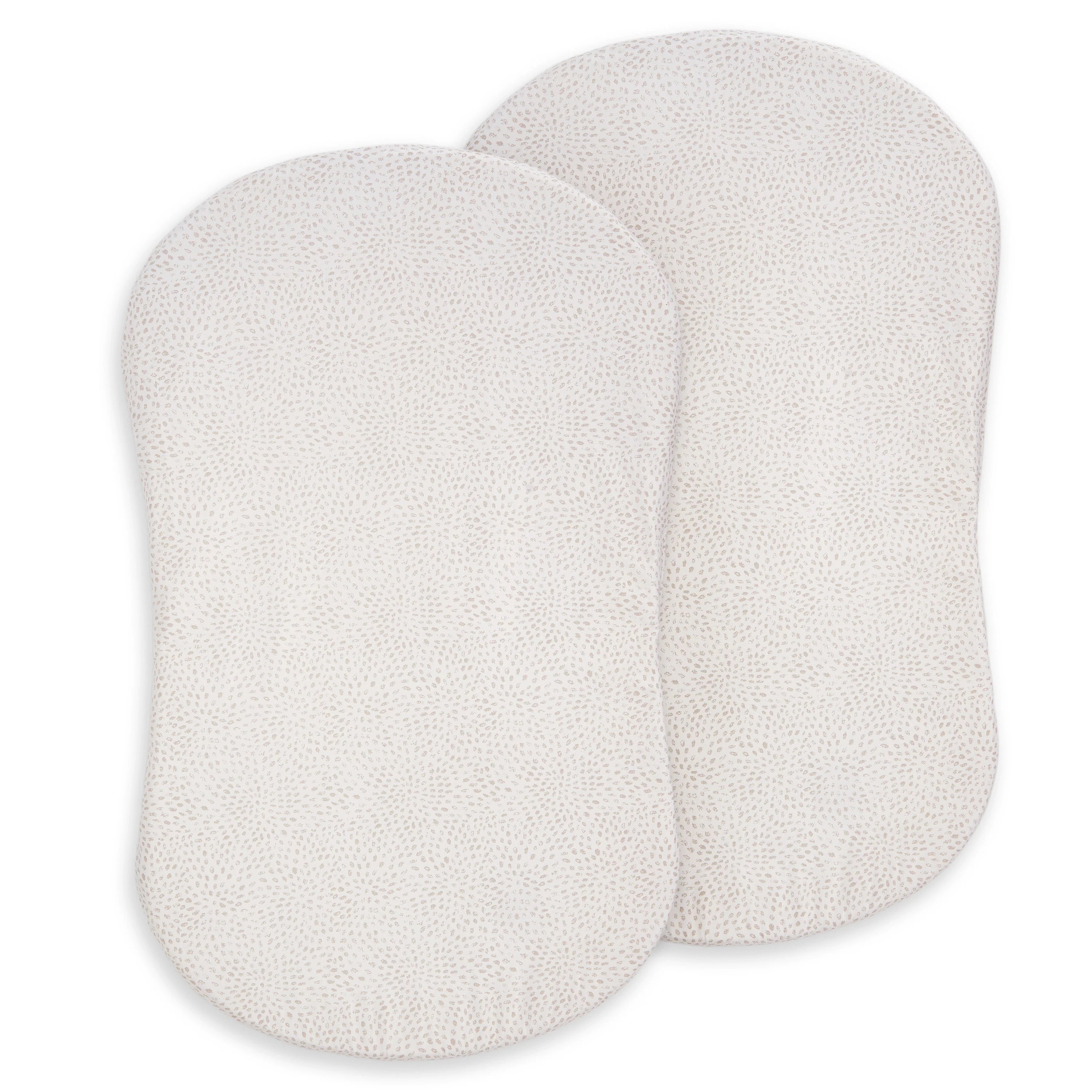 Halo BassiNest Fitted Sheet 100% Organic Cotton 2-Pack- Strolleria