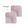 Halo Fitted Crib Sheets 100% Organic Cotton Muslin 2 Pack - Bambi Baby