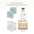 Halo Fitted Crib Sheets 100% Organic Cotton Muslin 2 Pack - Bambi Baby