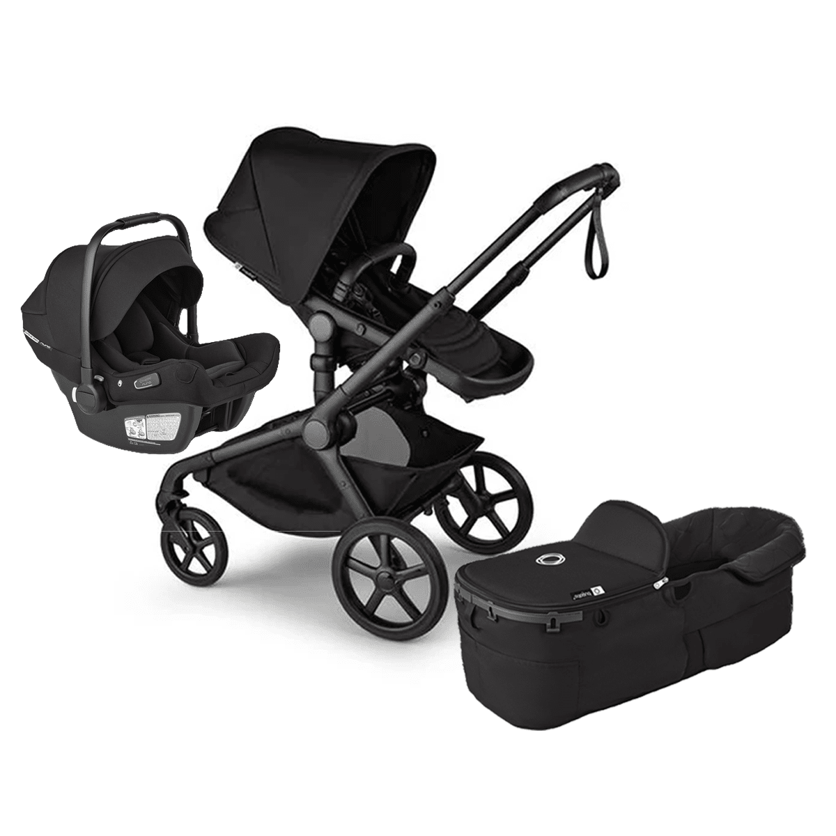 Bugaboo Kangaroo 2-In-1 Stroller Travel System Bundle