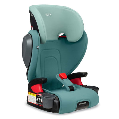 Britax Highpoint 2-Stage Belt-Positioning Booster Seat Green Ombre