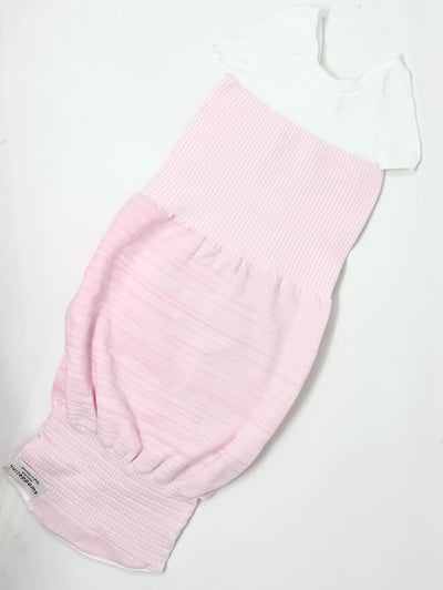 Swaddelini Pink Arms Out™ Short Sleeve Sleep Sack