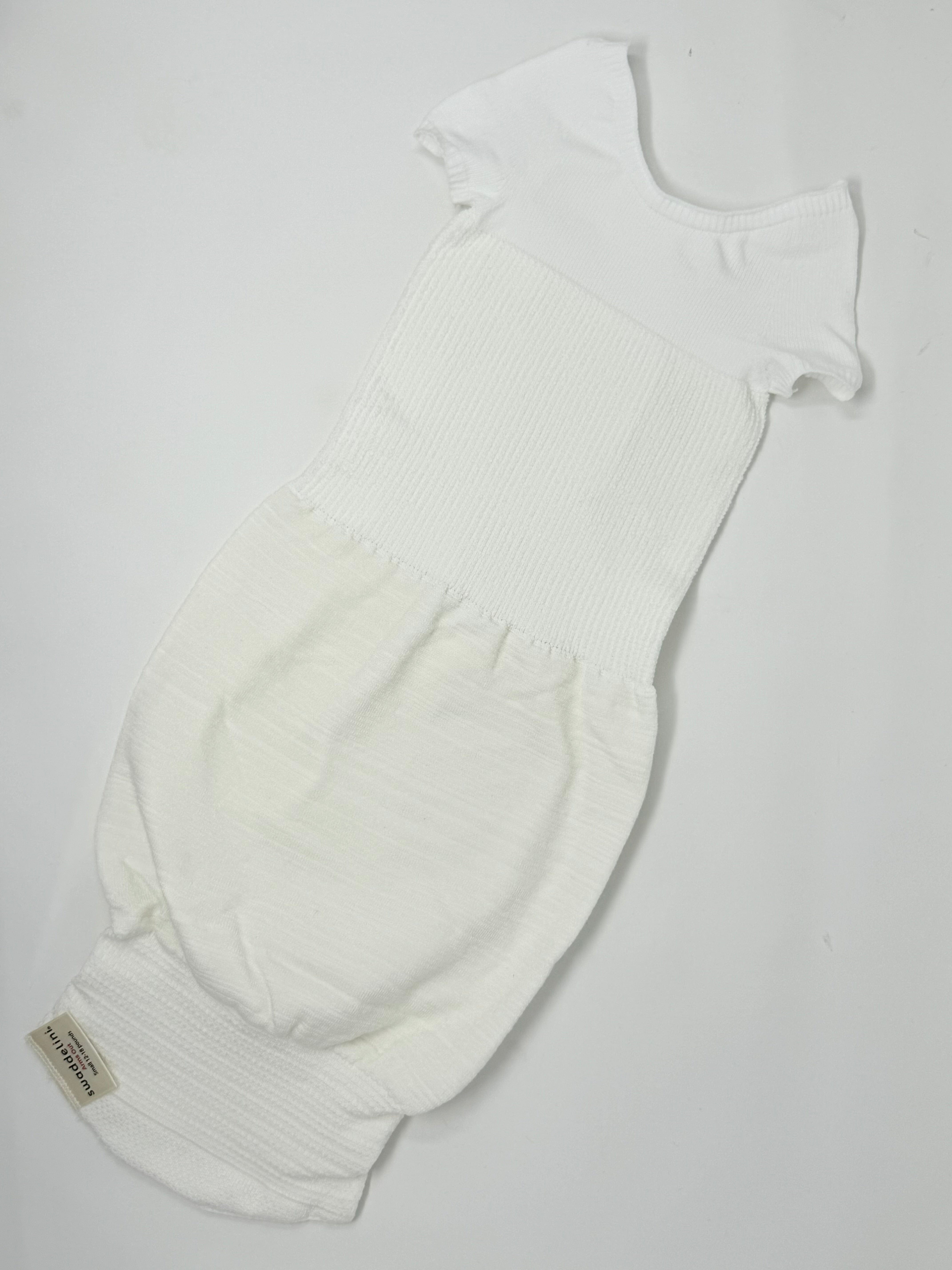 Swaddelini Bamboo Blend Cloud Arms Out™ Short Sleeve Sleep Sack- Strolleria