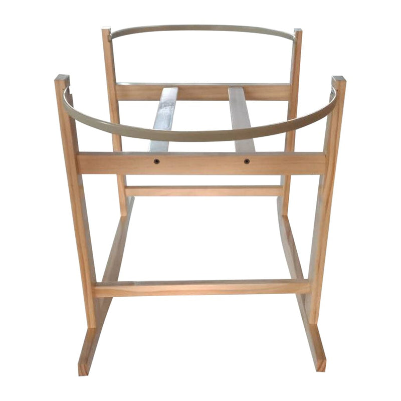 Design Dua. Modern Rocking Bassinet Stand - Natural Pine