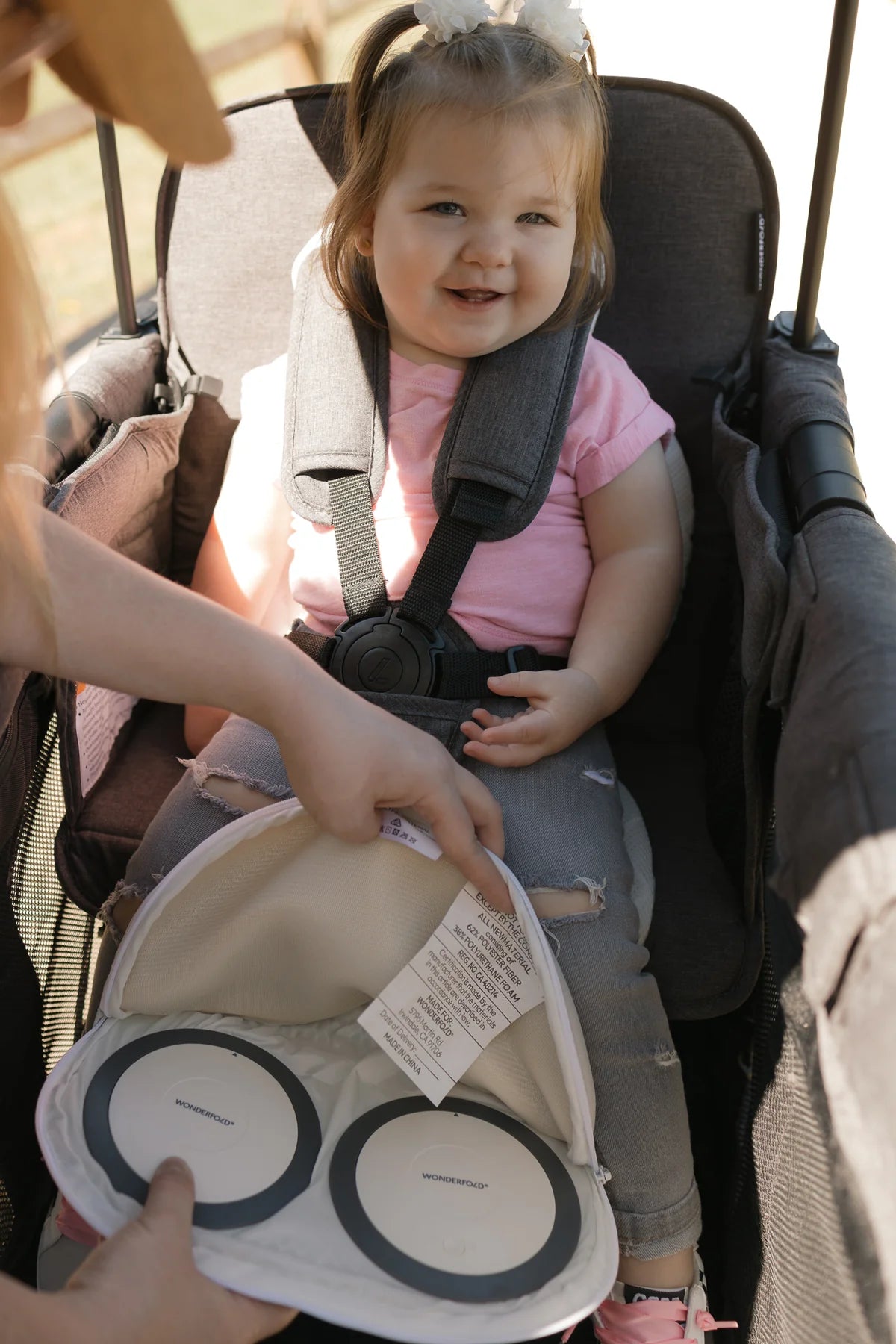 WonderFold Cooling Seat Cushion- Strolleria