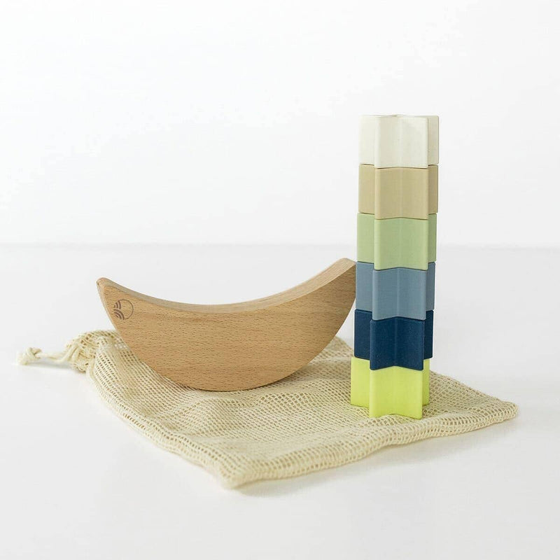 Tushbaby Moon & Stars Stacking Set