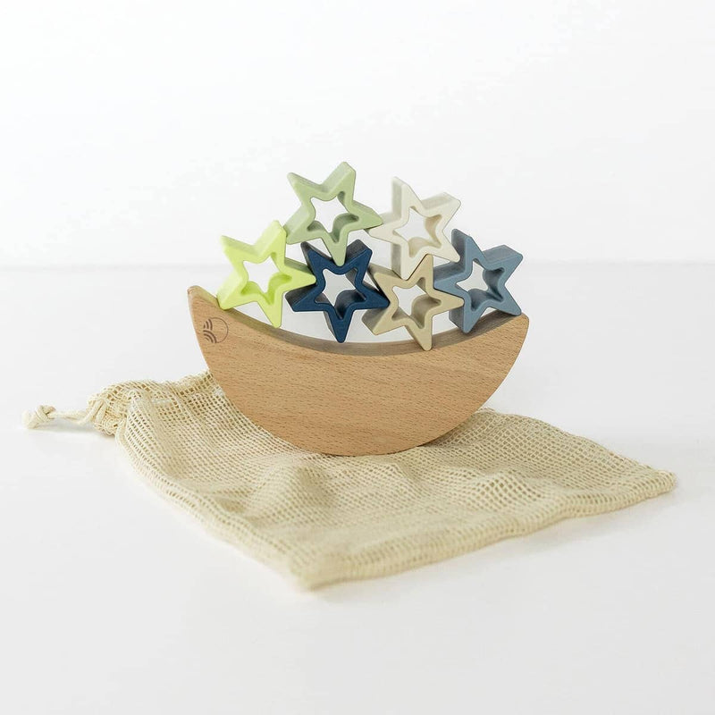 Tushbaby Moon & Stars Stacking Set