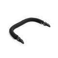 Black Fabric Bumbleride Bumper Bar - Front View | Strolleria