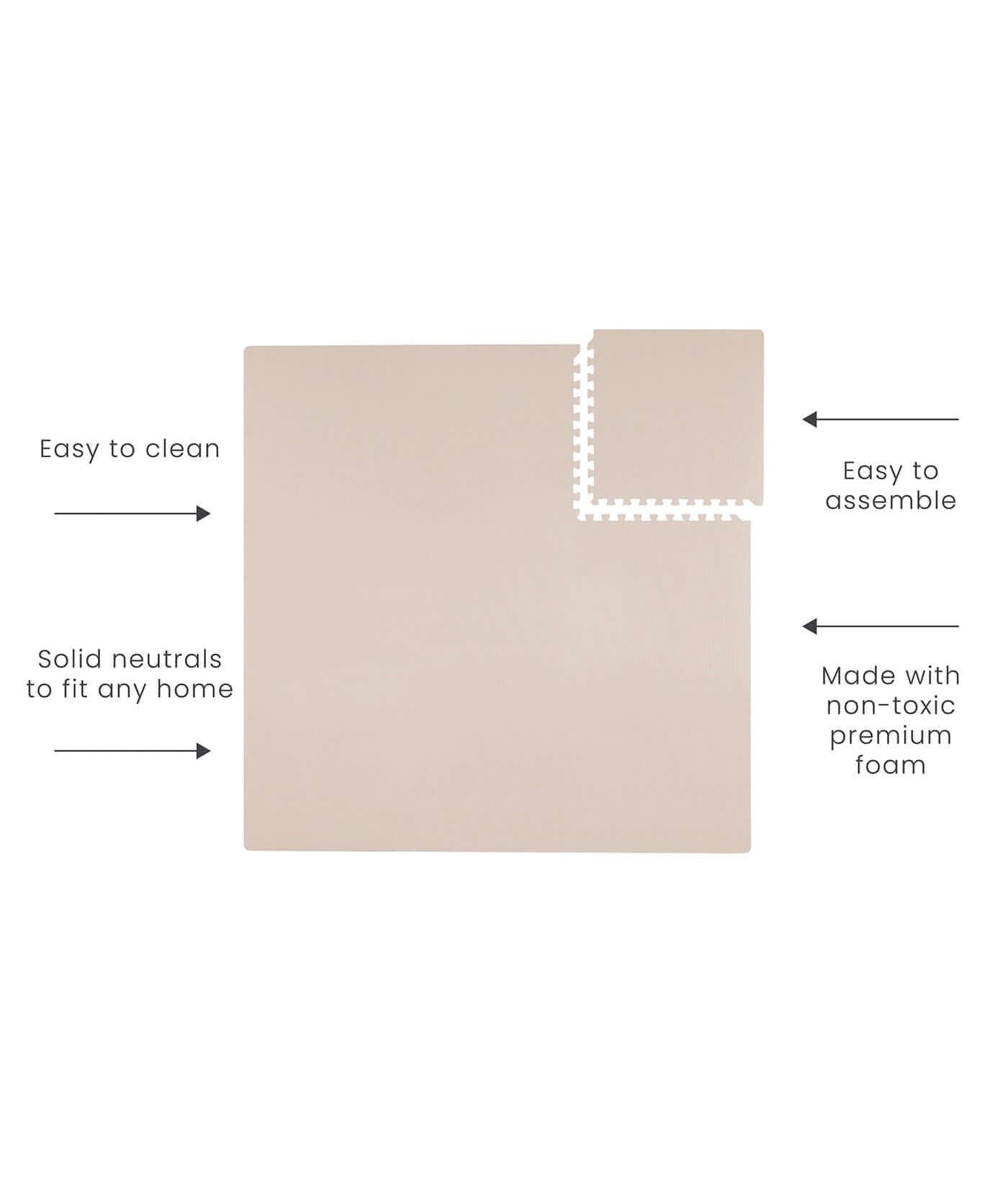 Toddlekind USA Classic Mat in Blush- Strolleria