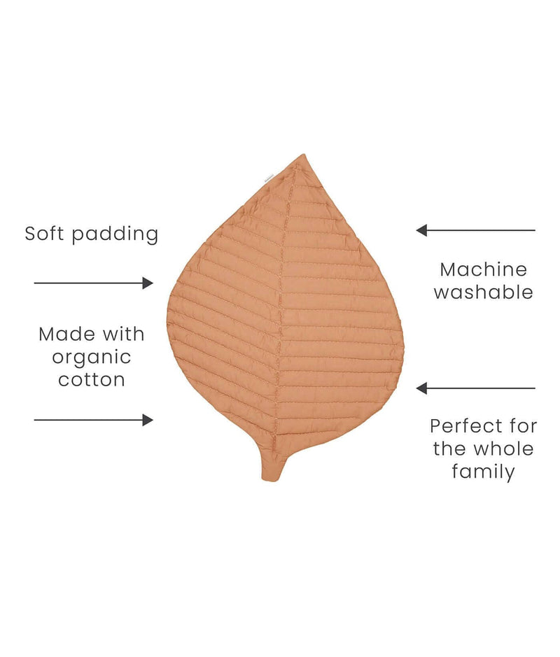 Toddlekind USA Leaf Mat in Camel