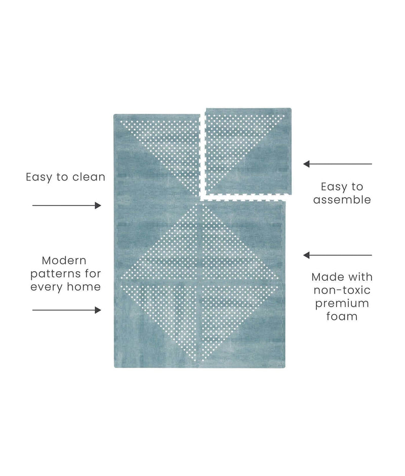 Toddlekind USA Haven Playmat in Earth - Marine