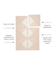 Toddlekind USA Haven Playmat In Kyte - Mocha - Bambi Baby