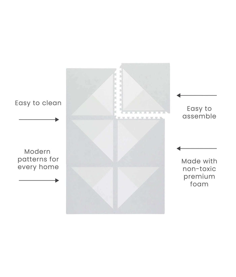 Toddlekind USA Haven Playmat In Kyte - Soft Storm