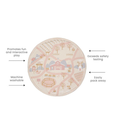 Toddlekind USA 2-in-1 Mat in The Ranch