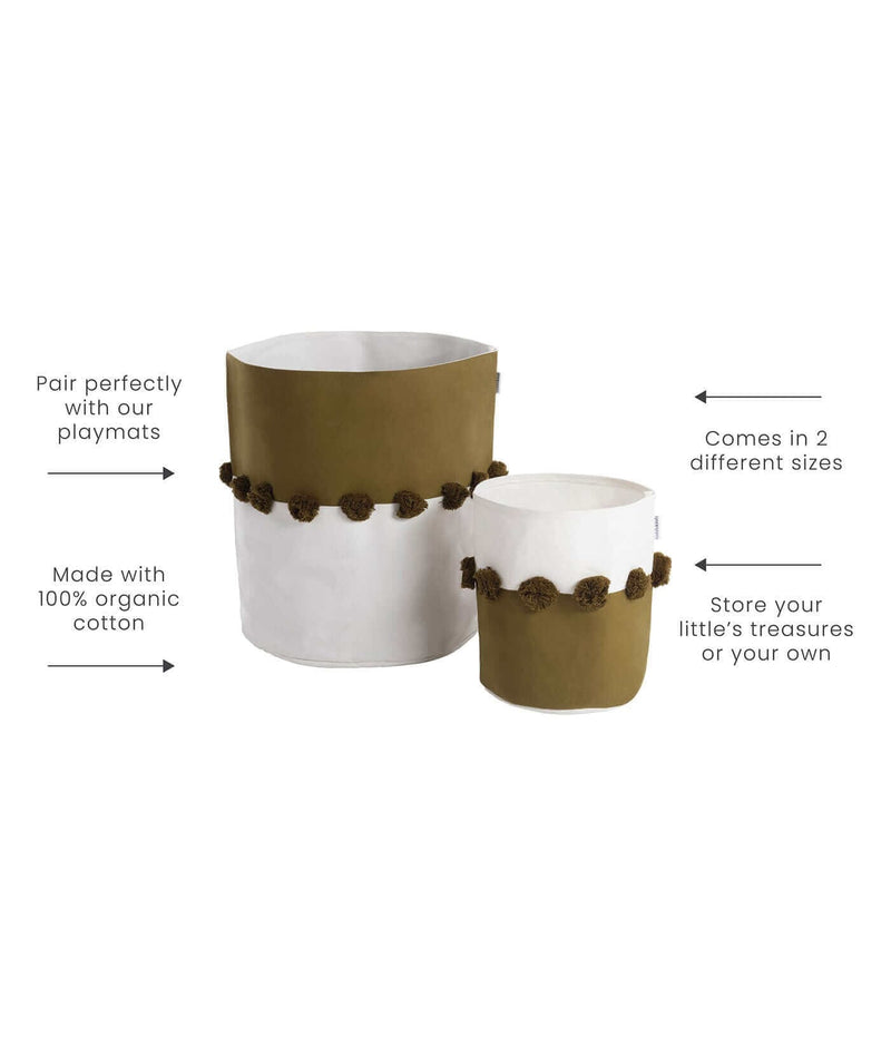 Toddlekind USA Storage Baskets in Sand Castle