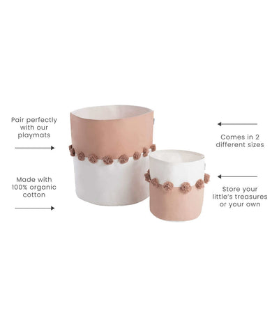 Toddlekind USA Storage Baskets in Sea Shell
