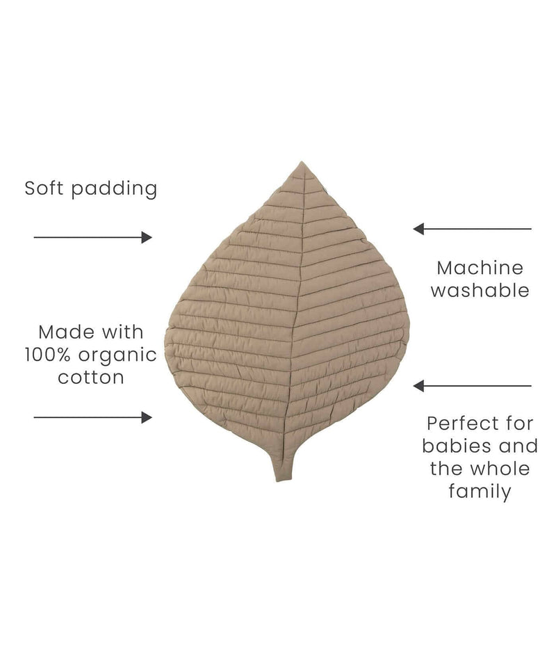 Toddlekind USA Leaf Mat In Tan
