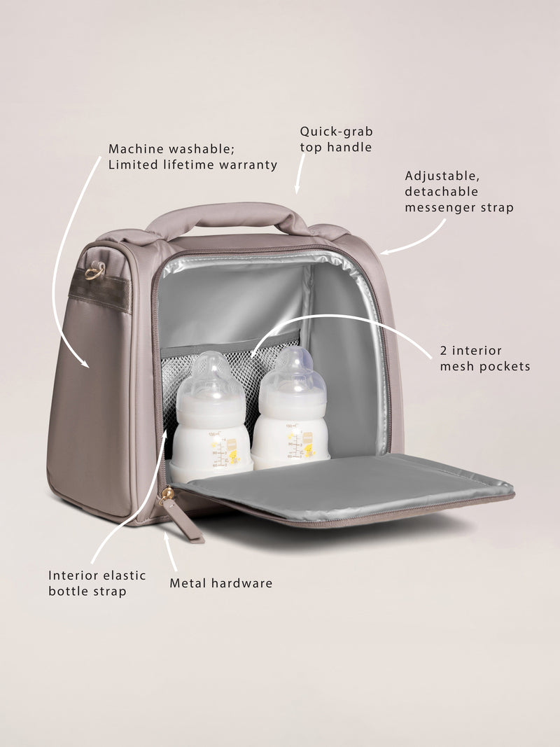 JuJuBe Witney Carson Insulated Bottle Bag - Cloud