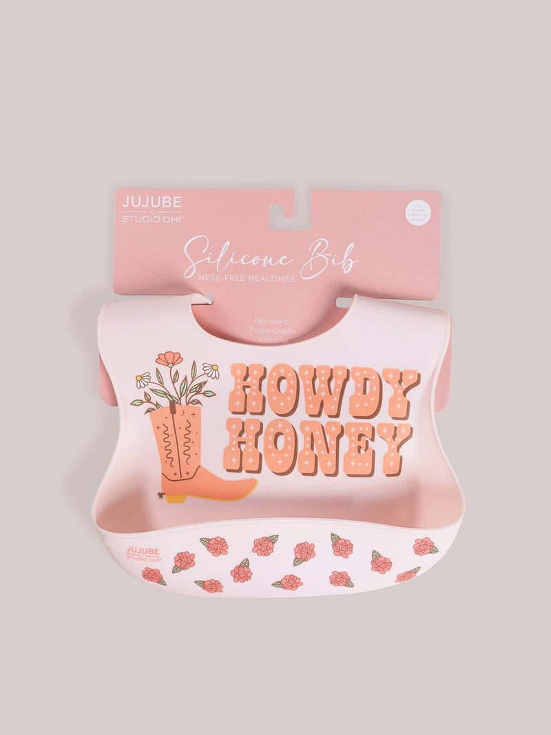 JuJuBe Silicone Bib - Bloomin&