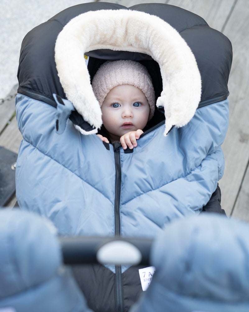 7AMEnfant Car Seat Cocoon - Ash