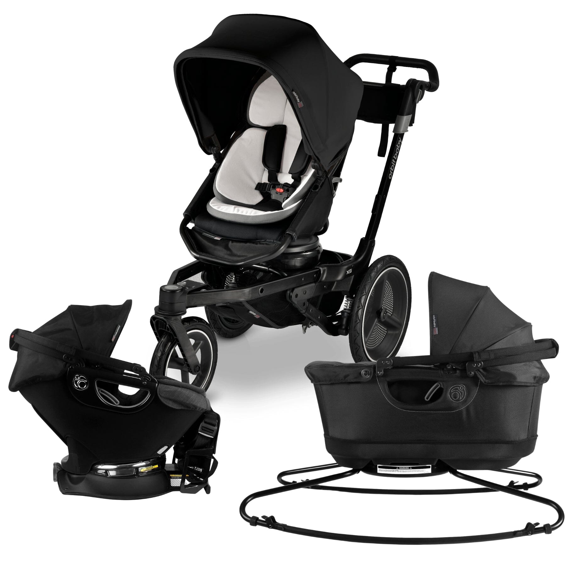 Orbit Baby Jog, Sleep, & Ride Travel System- Strolleria