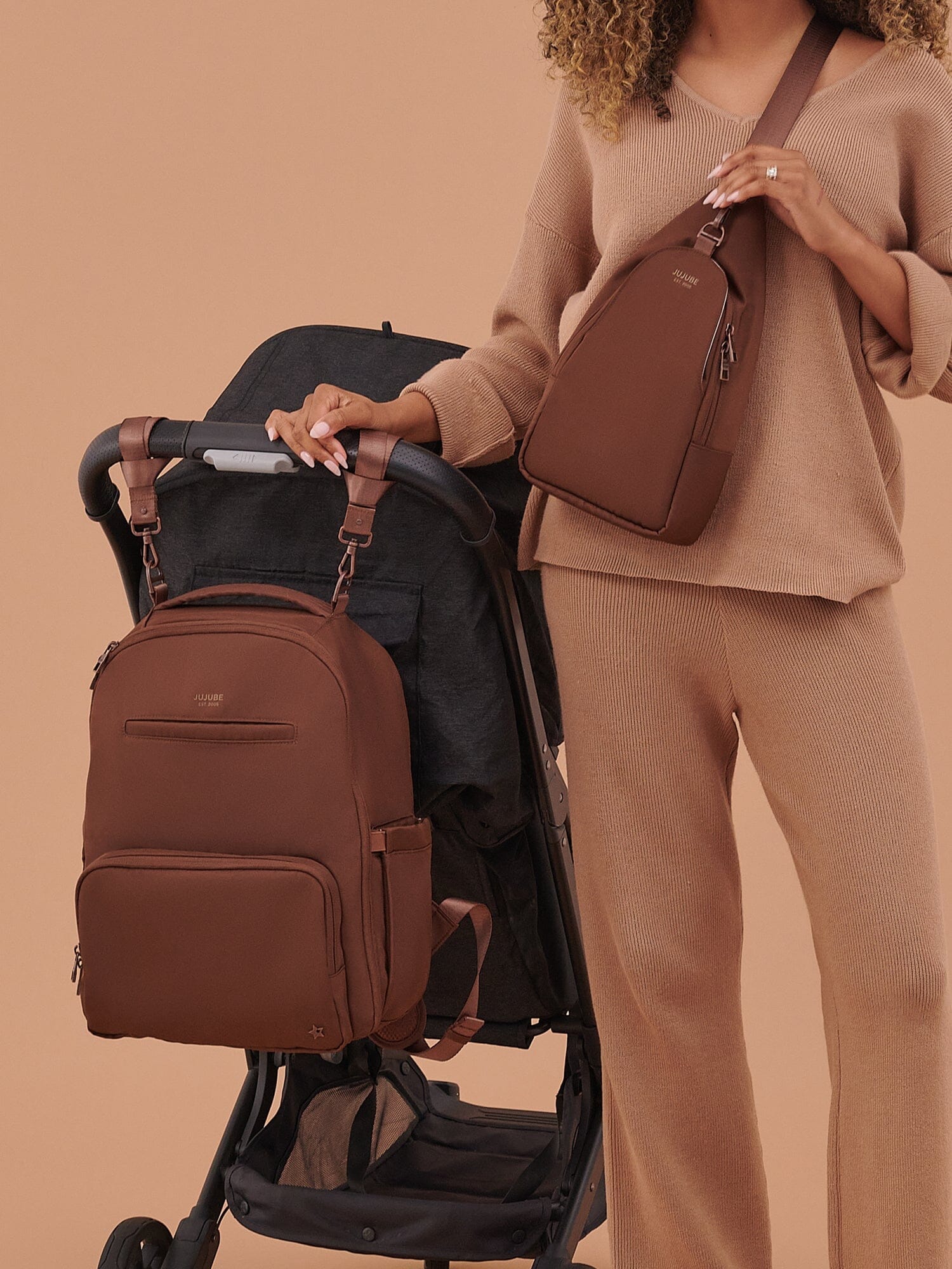 JuJuBe Crossbody Sling - Espresso- Strolleria