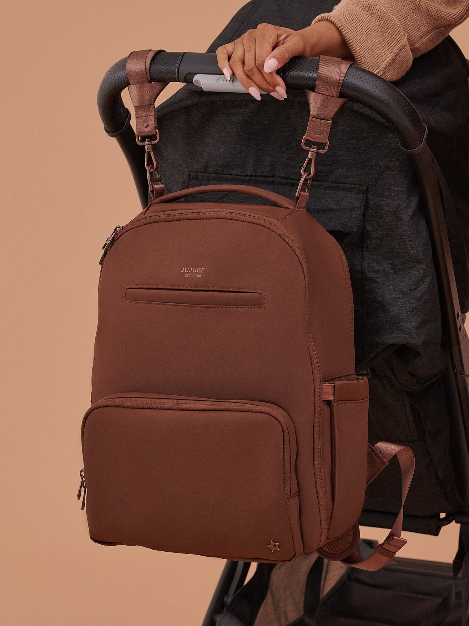 JuJuBe Classic Diaper Backpack - Espresso- Strolleria