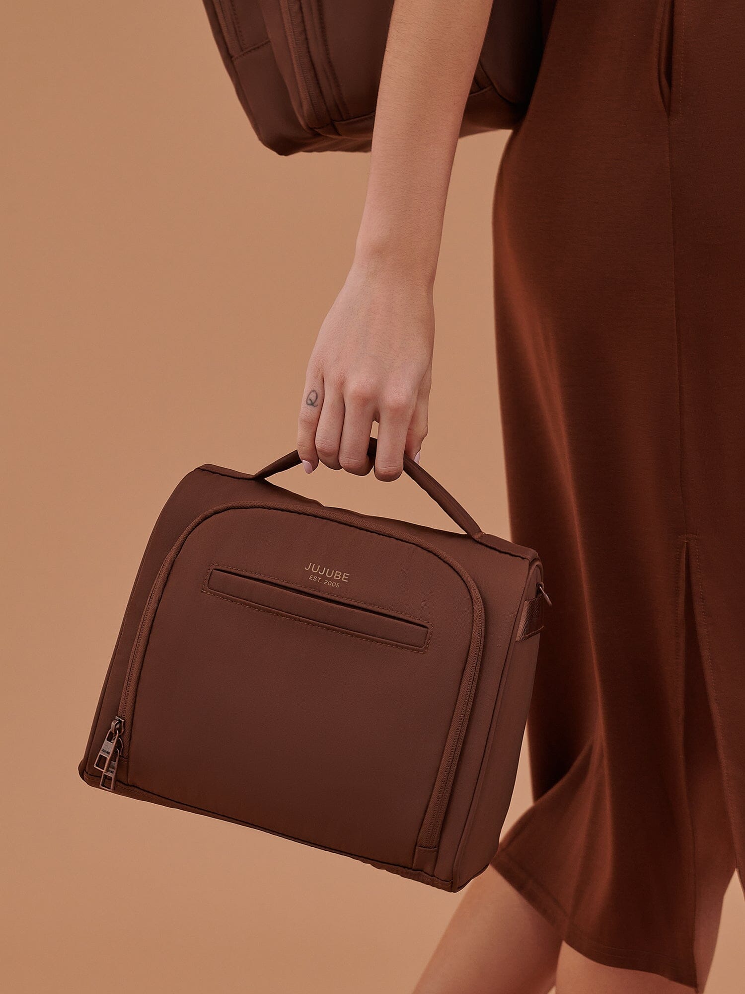 JuJuBe Insulated Bottle Bag - Espresso- Strolleria