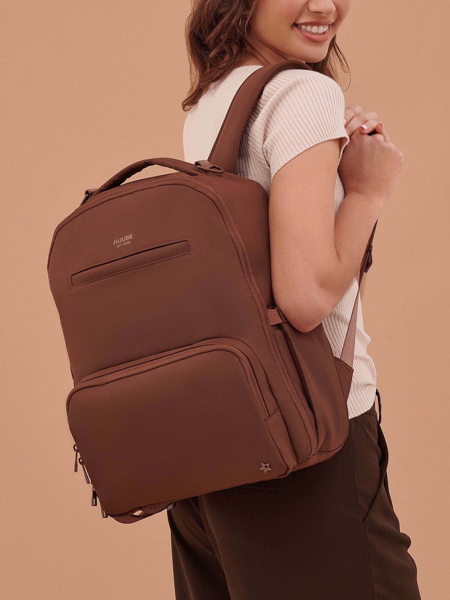 JuJuBe Classic Diaper Backpack - Espresso- Strolleria