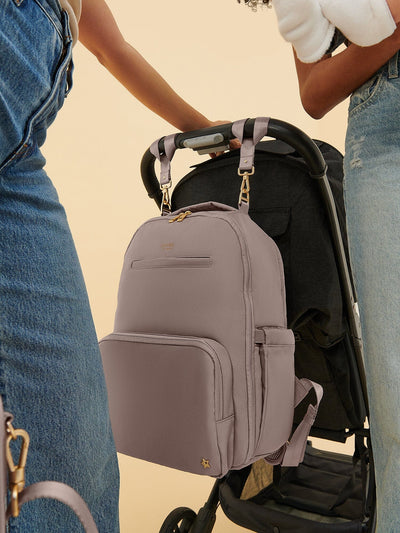 JuJuBe Classic Diaper Backpack - Taupe