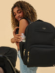JuJuBe Classic Diaper Backpack - Black - Bambi Baby