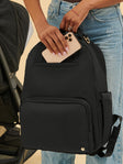 JuJuBe Classic Diaper Backpack - Black - Bambi Baby
