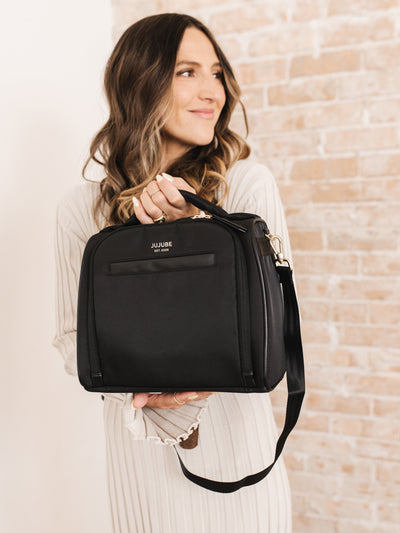 JuJuBe Insulated Bottle Bag - Black