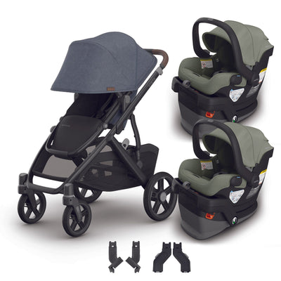 UPPAbaby Vista V3 + MESA V3 Twin Travel System